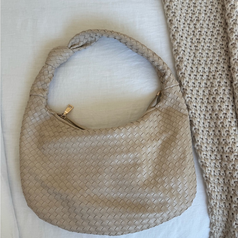 Anthropologie Tan Woven Women's Bag
